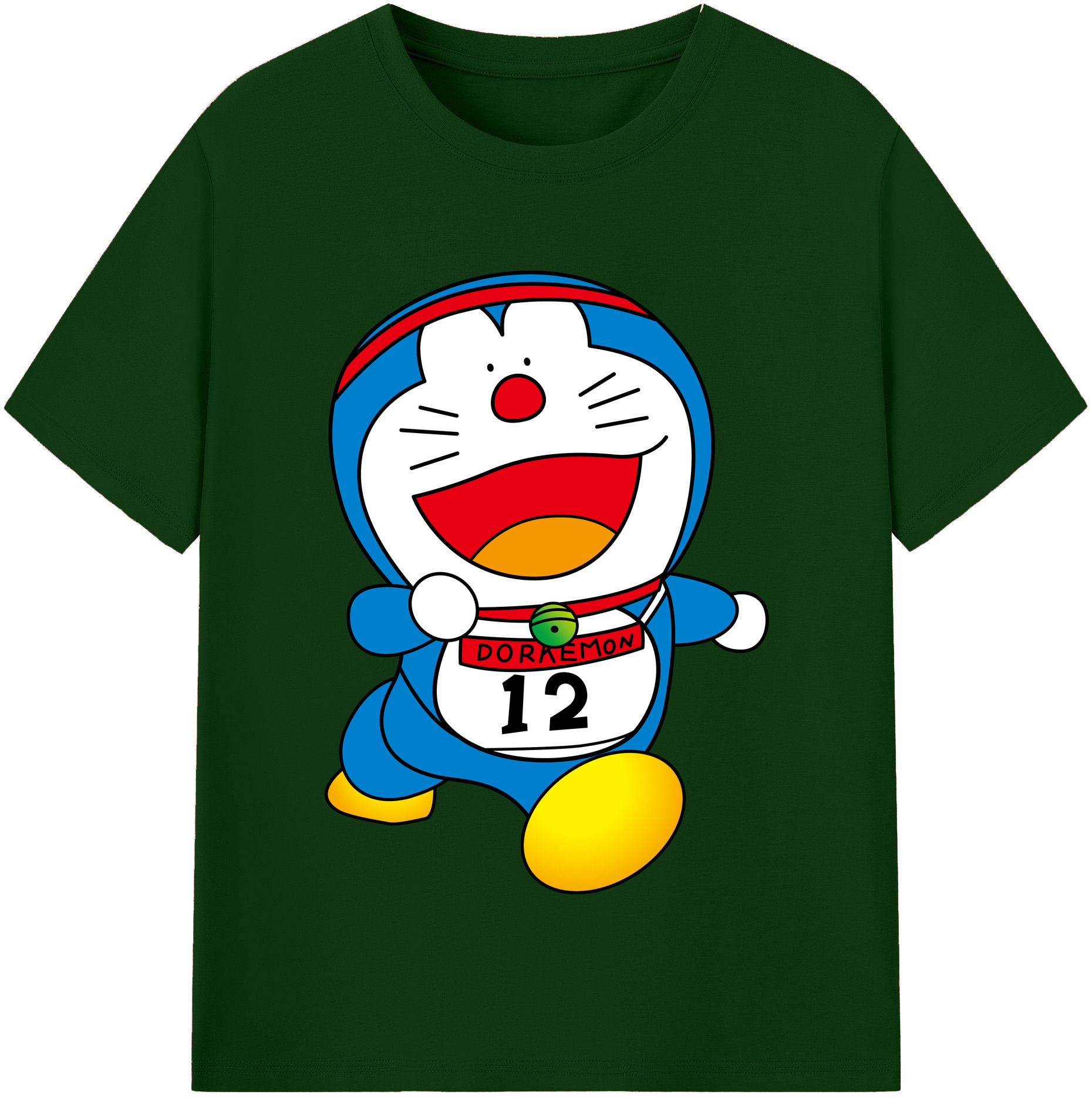 （画像用） ドラえもん Doraemon 綿100％半袖Tシャツ（フロントプリント）